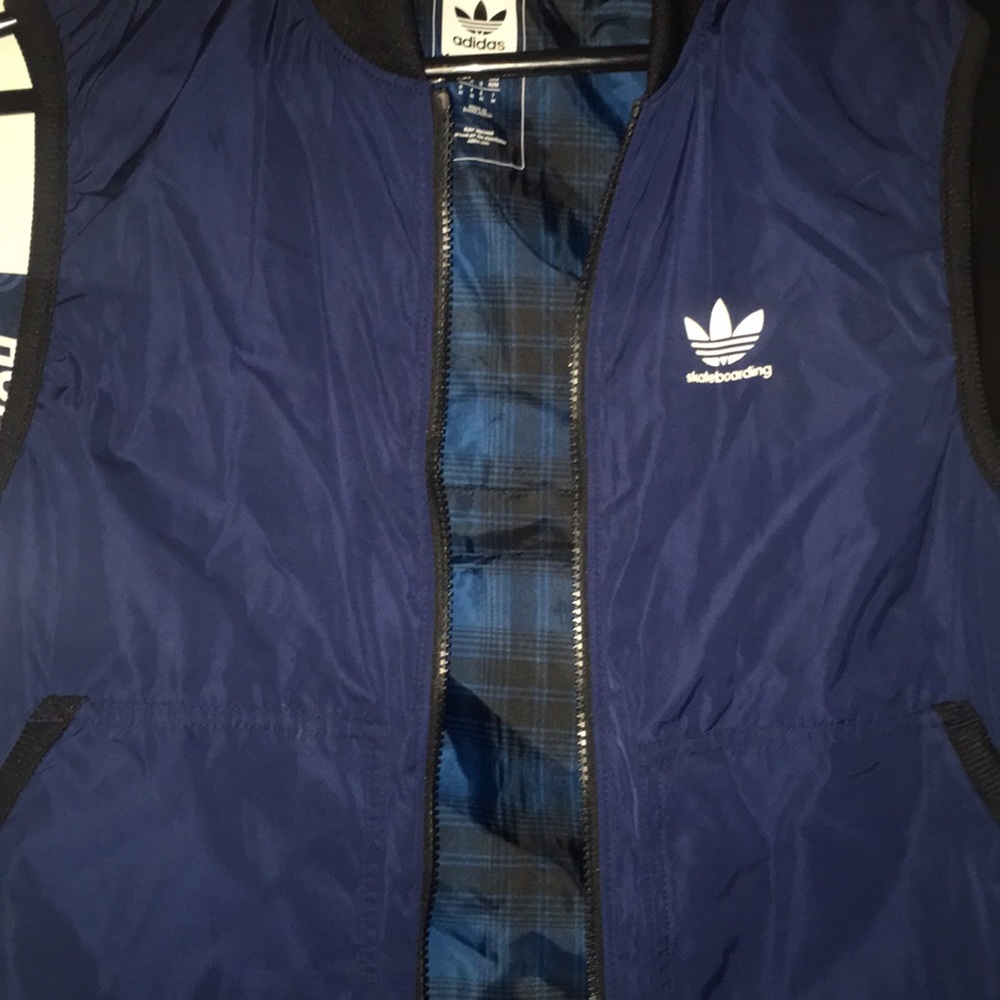 Adidas skateboarding windbreaker vest